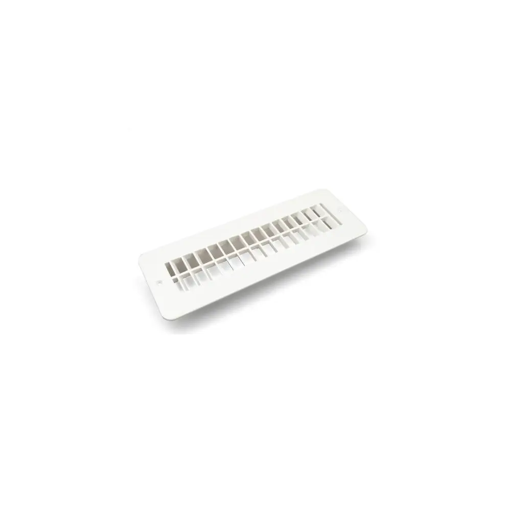 Floor Register, 2X10, No Damper, Polar White - BBM94256